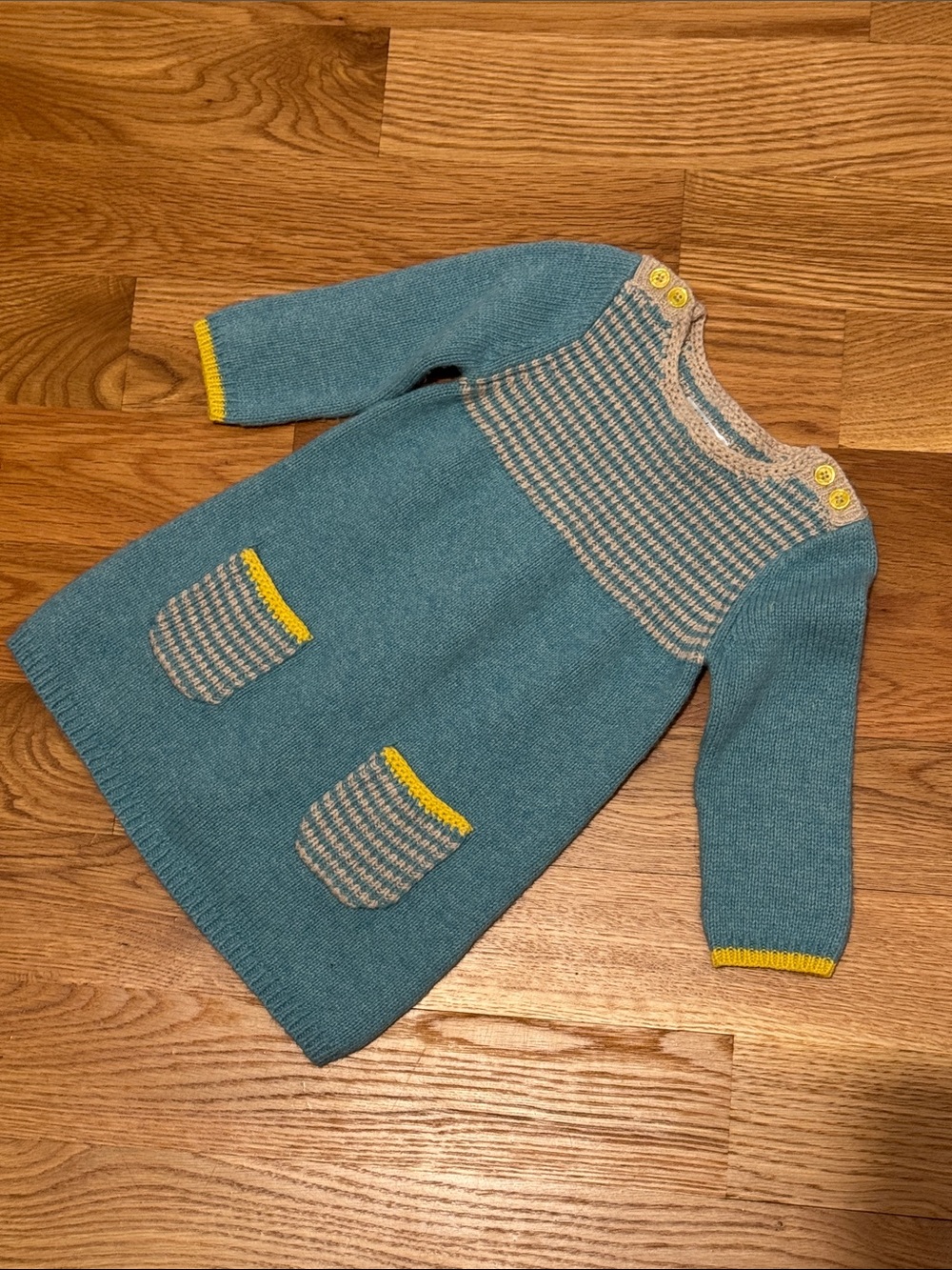 +BABY BODEN+ Knit fall/winter dress